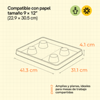 Paint roller tray, white, 6-pack