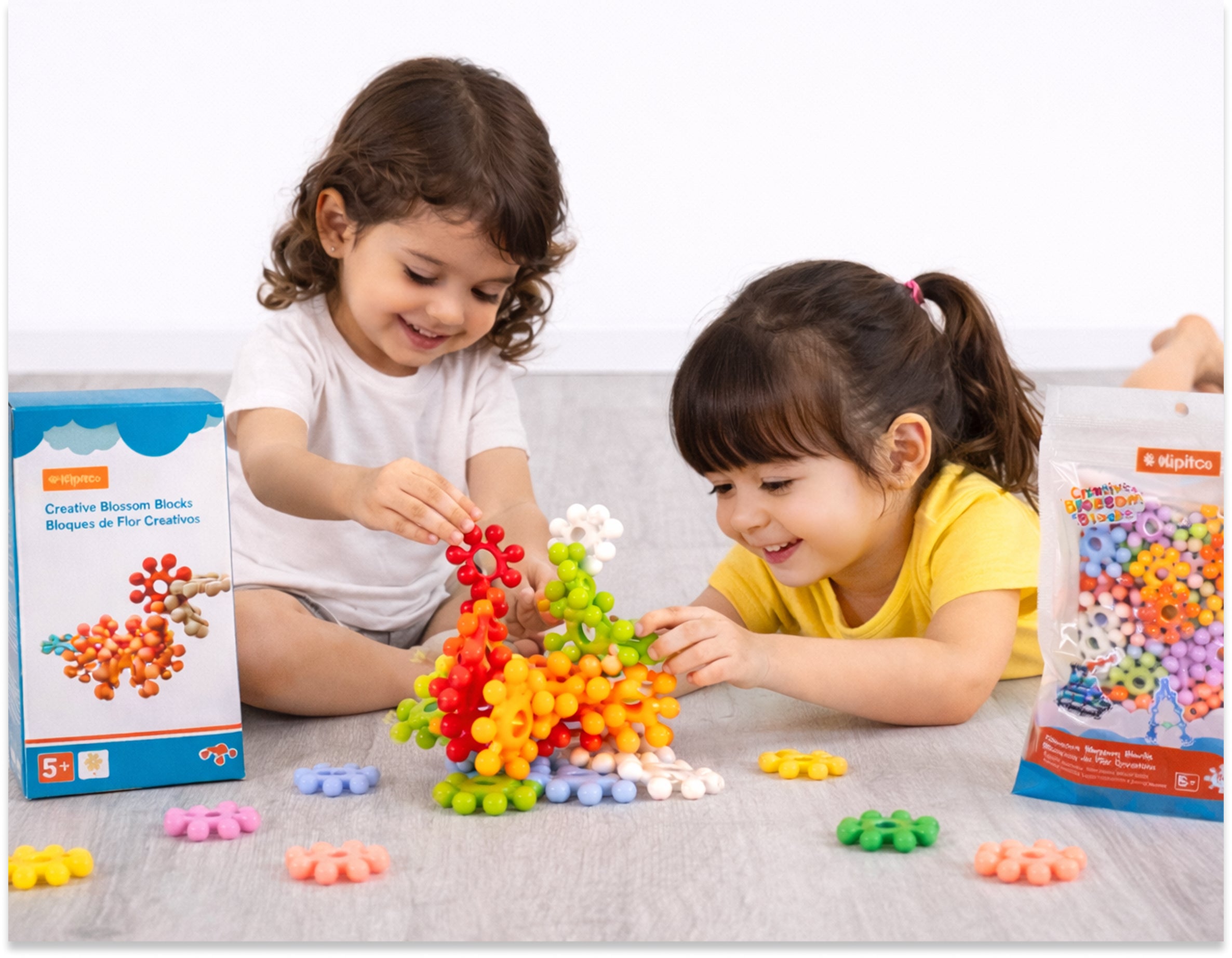 Blossom 55 piezas en Bolsa,